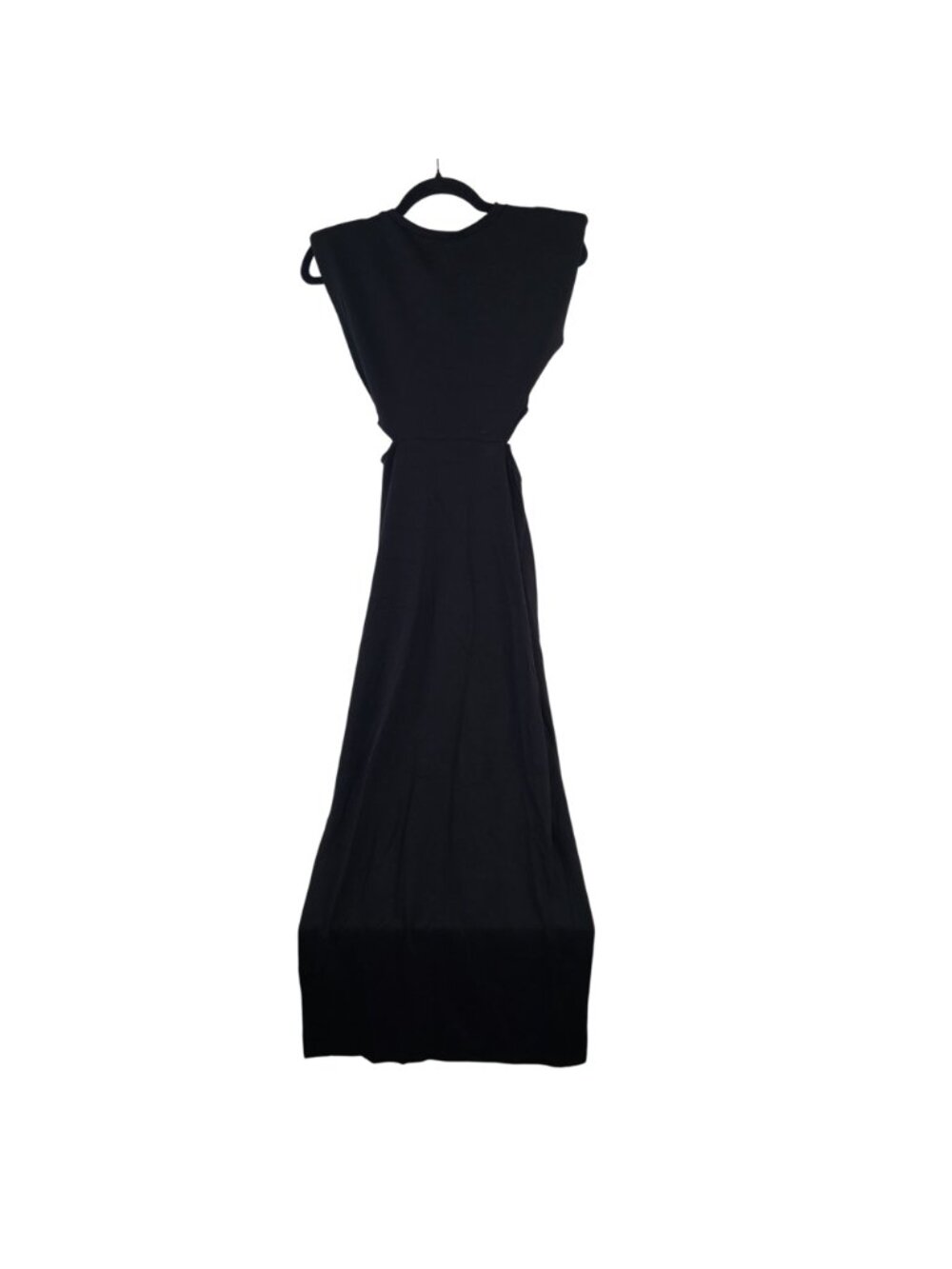NEW Fore Women's Black Cutout Maxi Dress With Ring Detail Sz XS - Picture 6 of 9